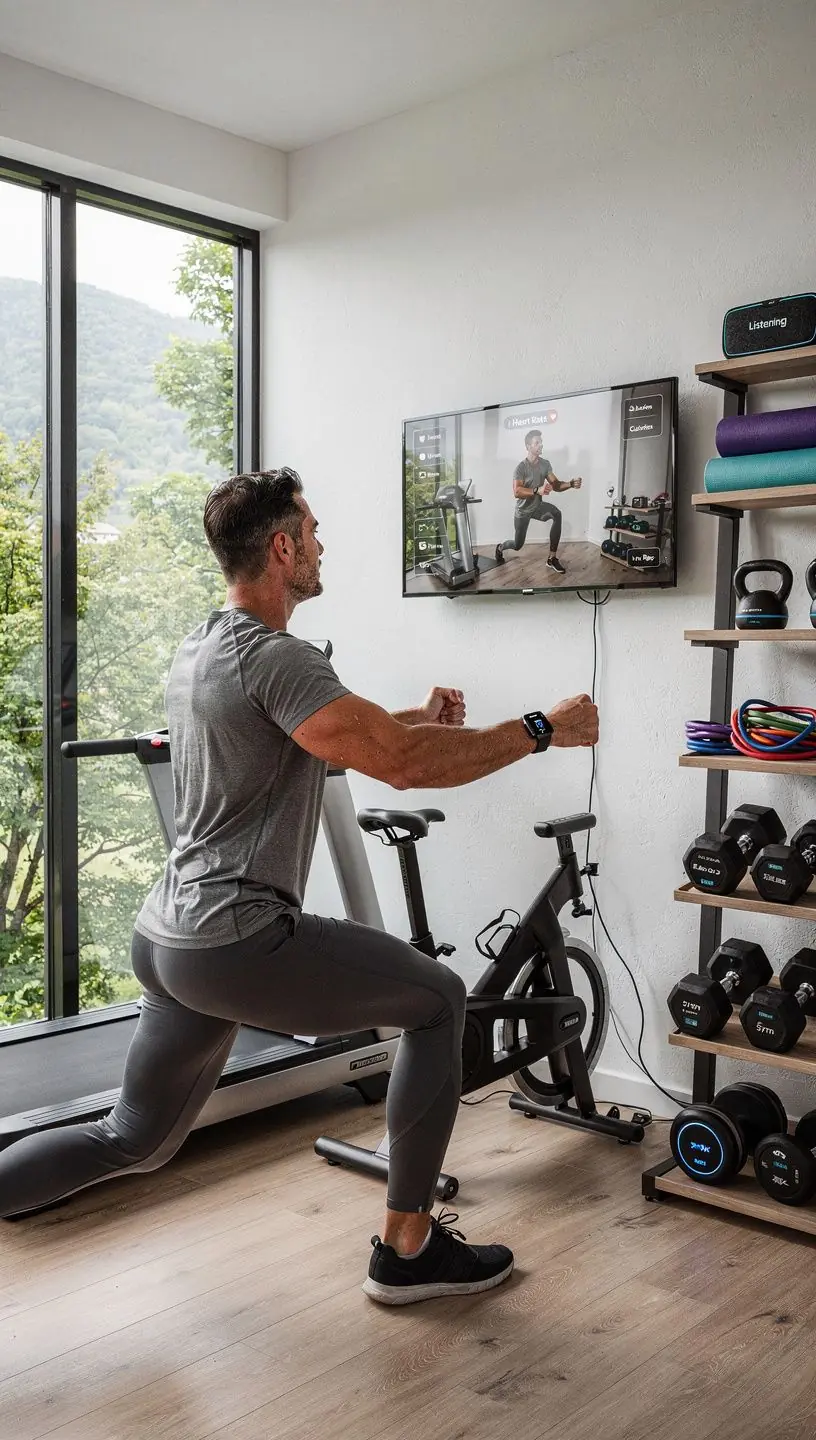 Современная кухня с интегрированными умными устройствами для повышения удобства и эффективности.