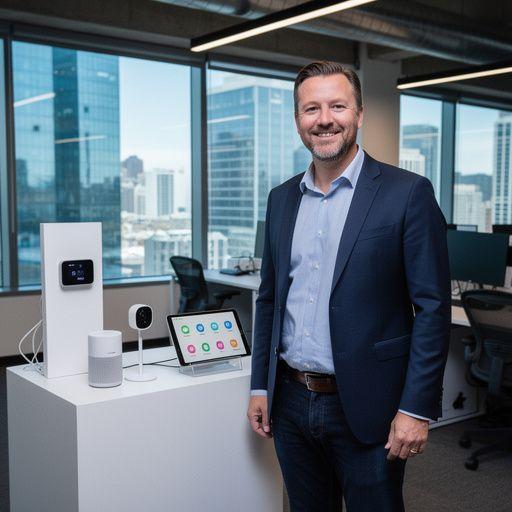 Система безопасности, интегрированная в умный дом.